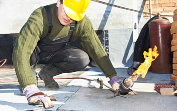 North Elham flat roof construction